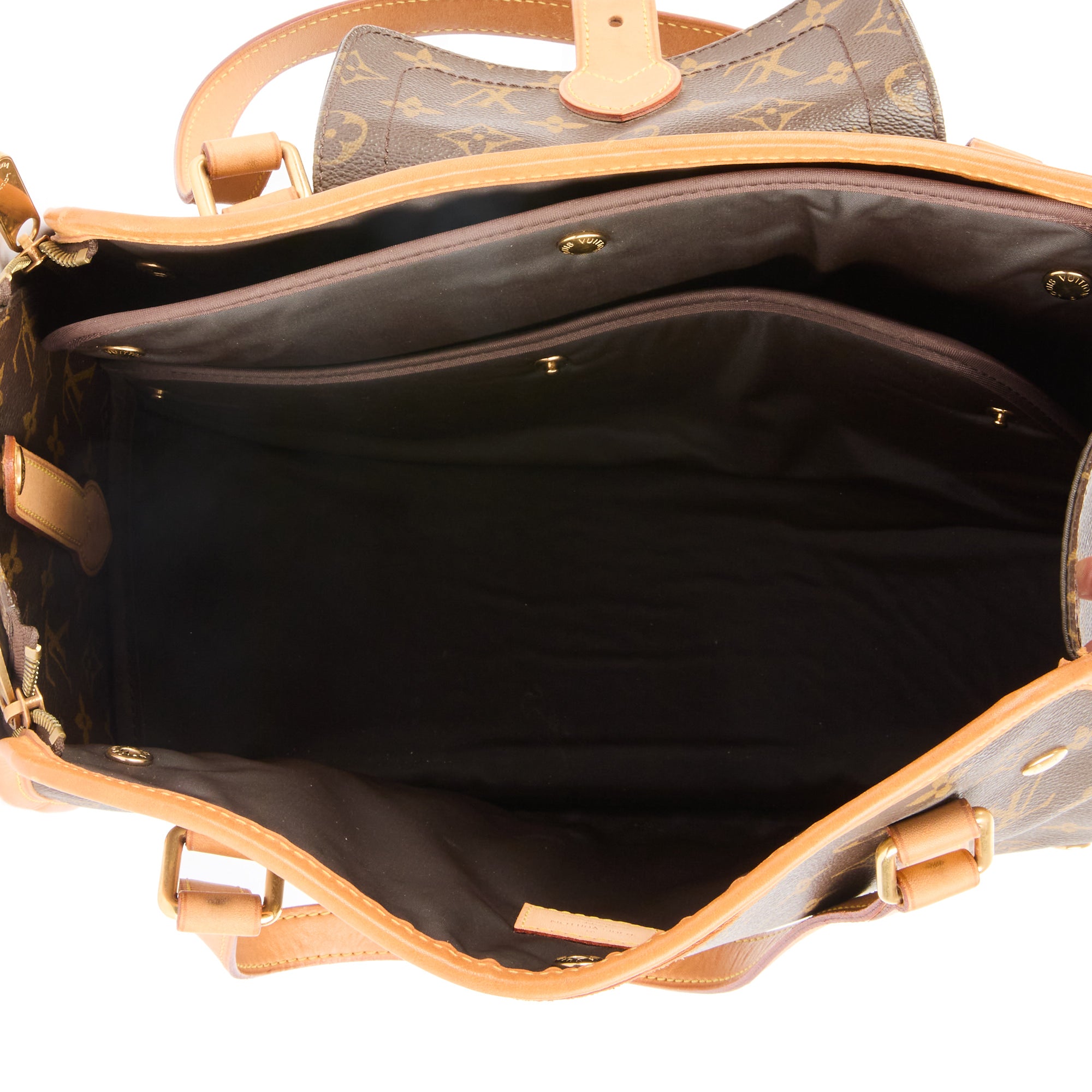 LOUIS VUITTON - Sac à main Baxter PM toile Monogram marron - Handbag