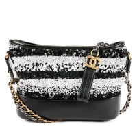 CHANEL - Sac à main Gabrielle Small sequins bicolore - Hand bag