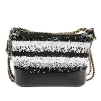 CHANEL - Sac à main Gabrielle Small sequins bicolore - Hand bag