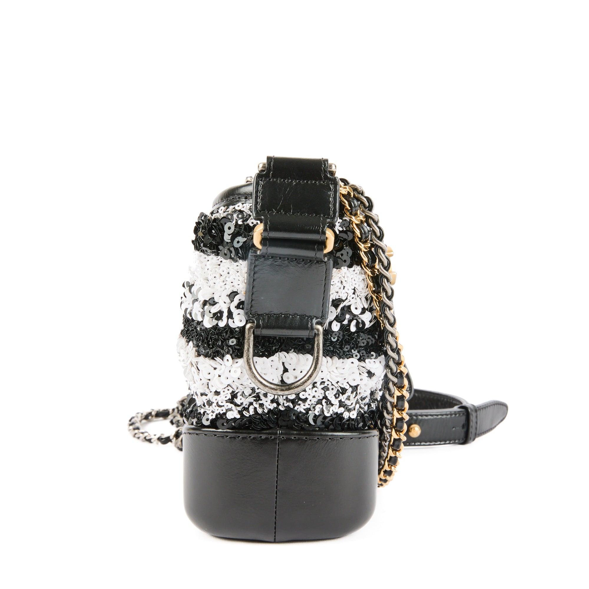 CHANEL - Sac à main Gabrielle Small sequins bicolore - Hand bag