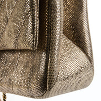 BVLGARI - Sac bandoulière Serpenti Cabochon cuir doré - Handbag