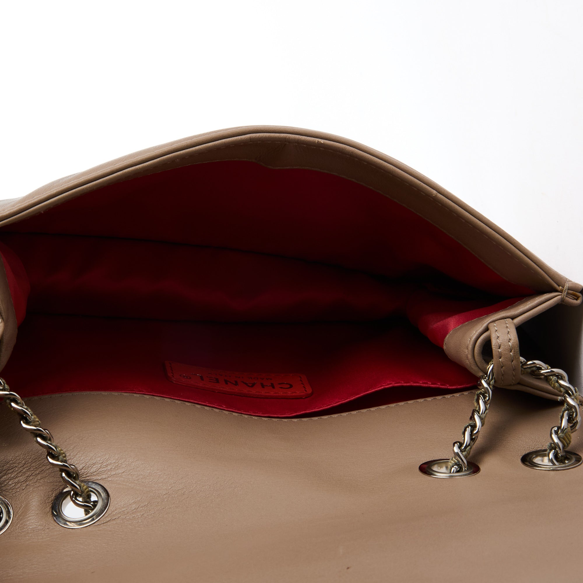 CHANEL - Sac bandoulière Wallet on chain Logo CC cuir tricolore - Handbag