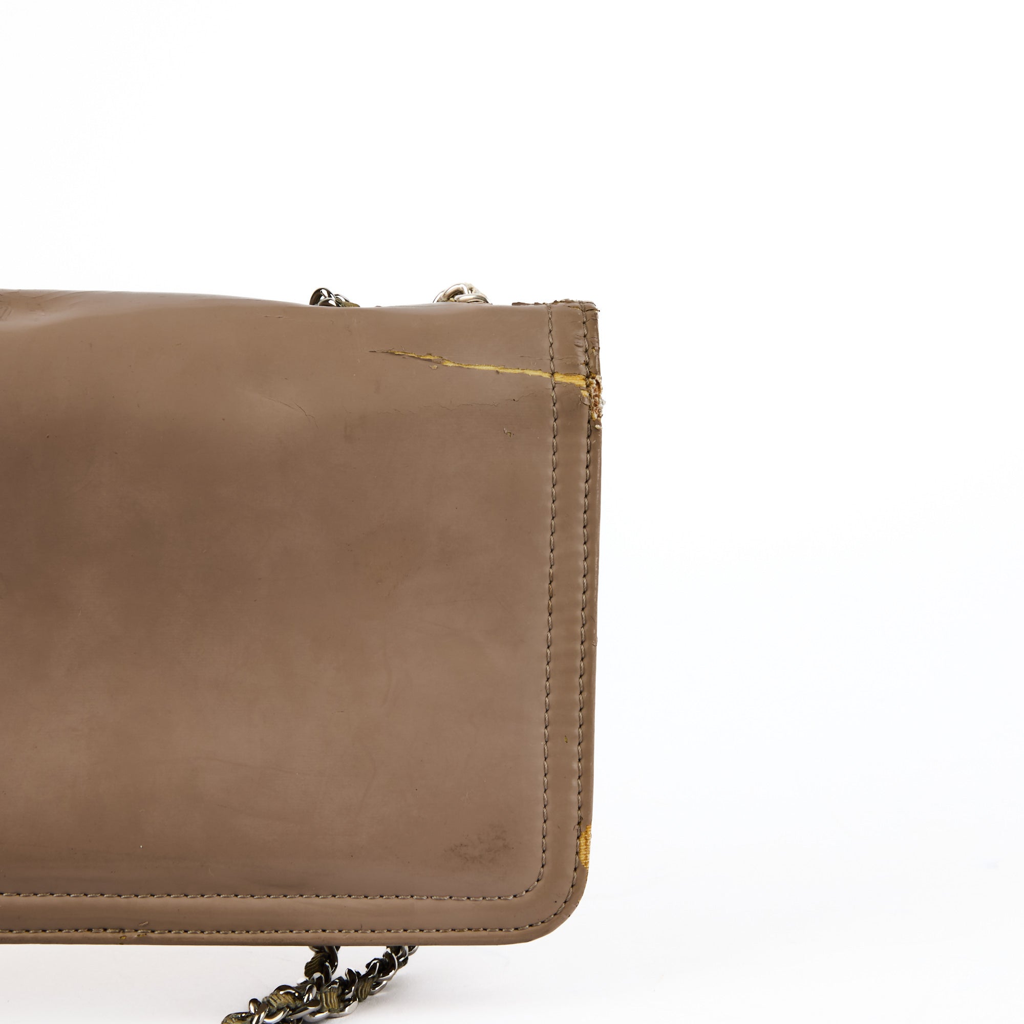 CHANEL - Sac bandoulière Wallet on chain Logo CC cuir tricolore - Handbag