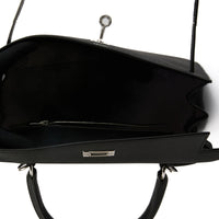 HERMES - Sac à main Kelly 25 Sellier cuir Epsom noir - Handbag