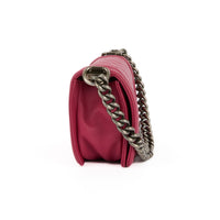 CHANEL - Sac bandoulière Mini Boy cuir rose - Handbag