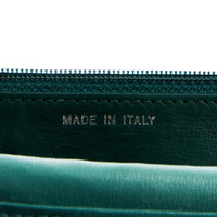 CHANEL - Sac à main Wallet on Chain Classique Stitches cuir vert - Handbag