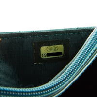 CHANEL - Sac à main Wallet on Chain Classique Stitches cuir vert - Handbag