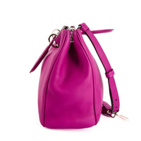 DIOR - Sac bandoulière Diorissimo Large cuir fuchsia - Handbag