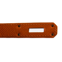 HERMES - Sac à main Birkin 35 cuir Epsom orange - Handbag