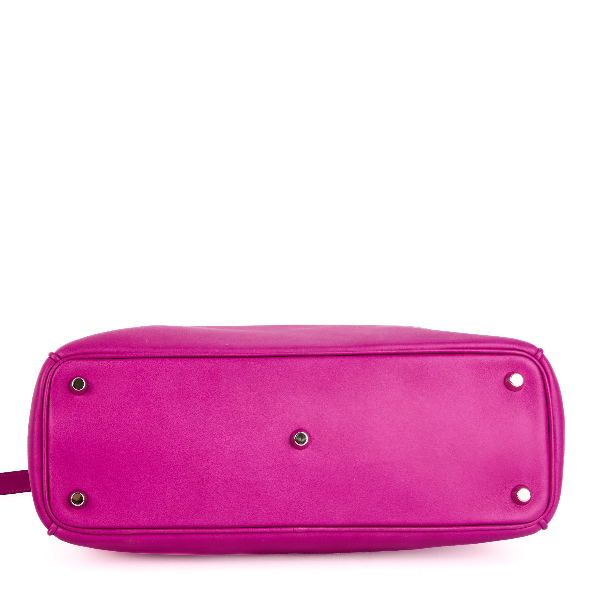 DIOR - Sac bandoulière Diorissimo Large cuir fuchsia - Handbag