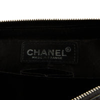 CHANEL - Sac bandoulière Timeless Chocolate Bar toile noire - Handbag
