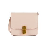 CELINE - Sac bandoulière Classic Box petit modèle cuir rose - Handbag