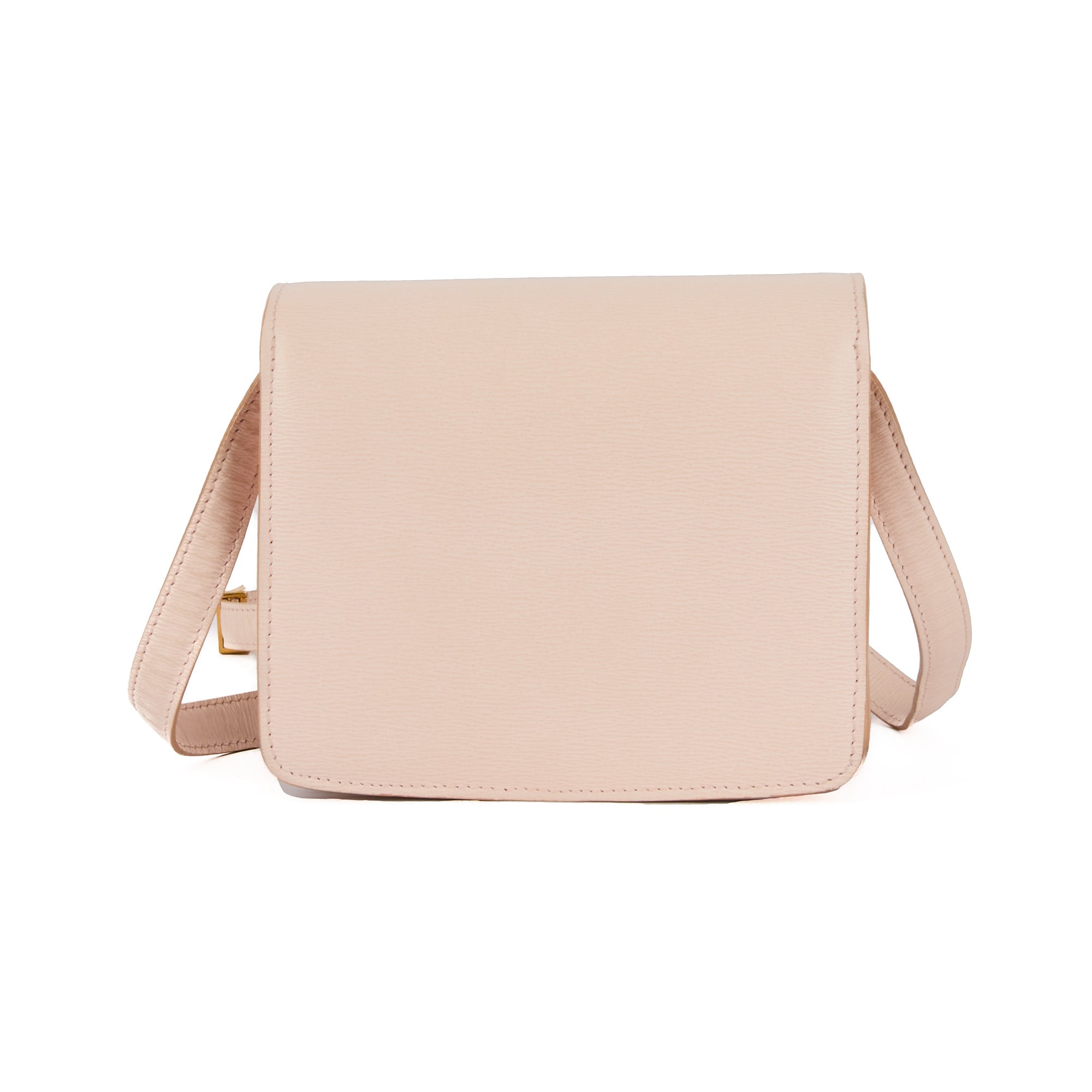 CELINE - Sac bandoulière Classic Box petit modèle cuir rose - Handbag
