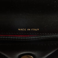 CHANEL - Sac bandoulière Wallet on chain 19 cuir noir - Handbag