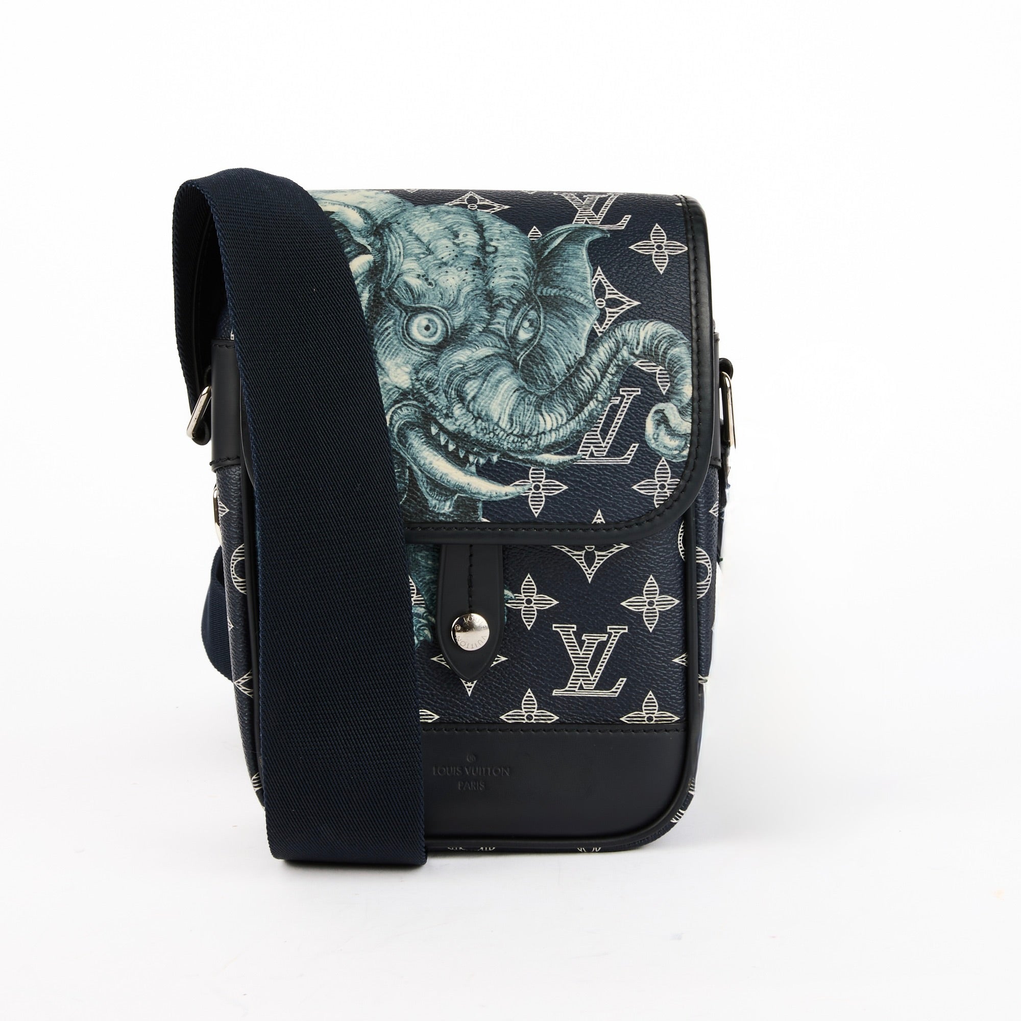 LOUIS VUITTON - Sac bandoulière Messenger BB x The Chapman Brothers Savane - Handbag