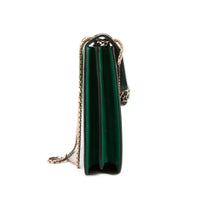 BVLGARI - Sac bandoulière Serpenti Forever cuir vert - Handbag