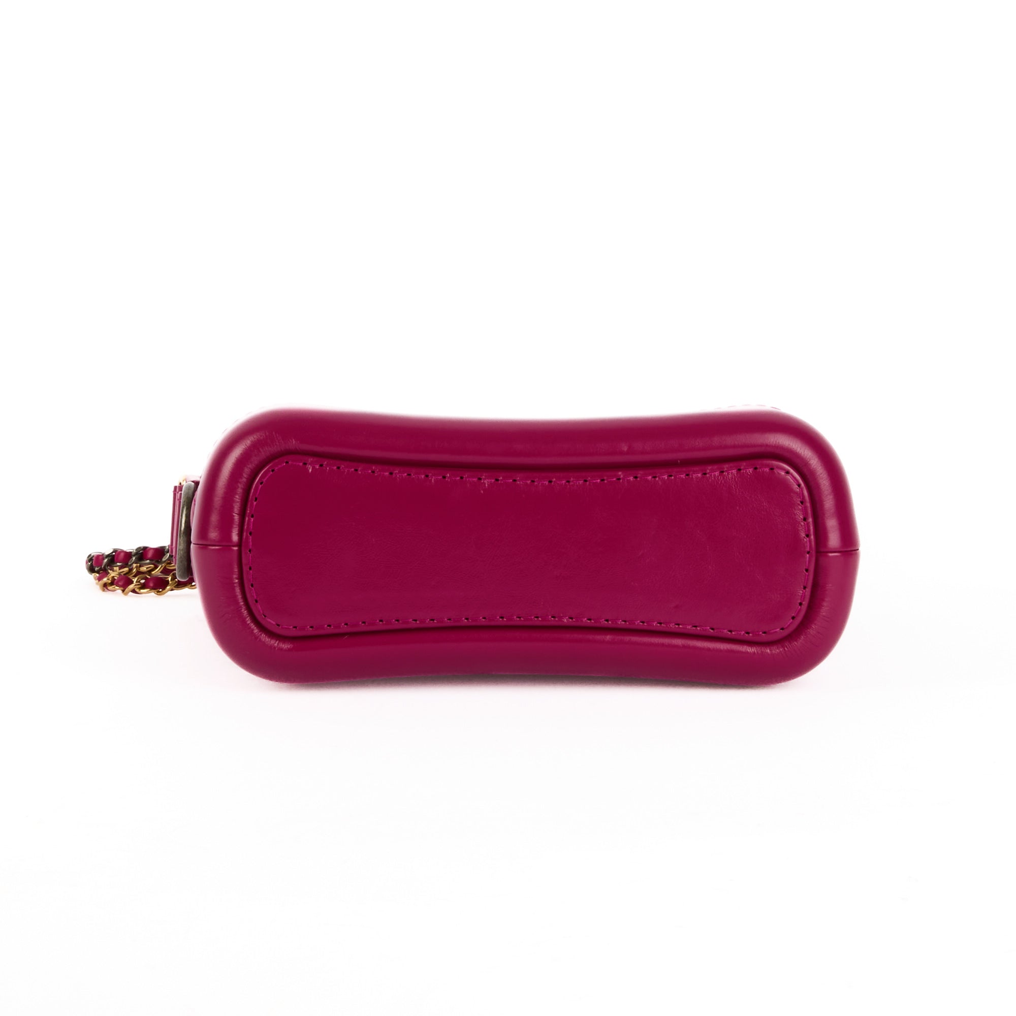 CHANEL - Sac à main Gabrielle Small cuir fuchsia - Handbag