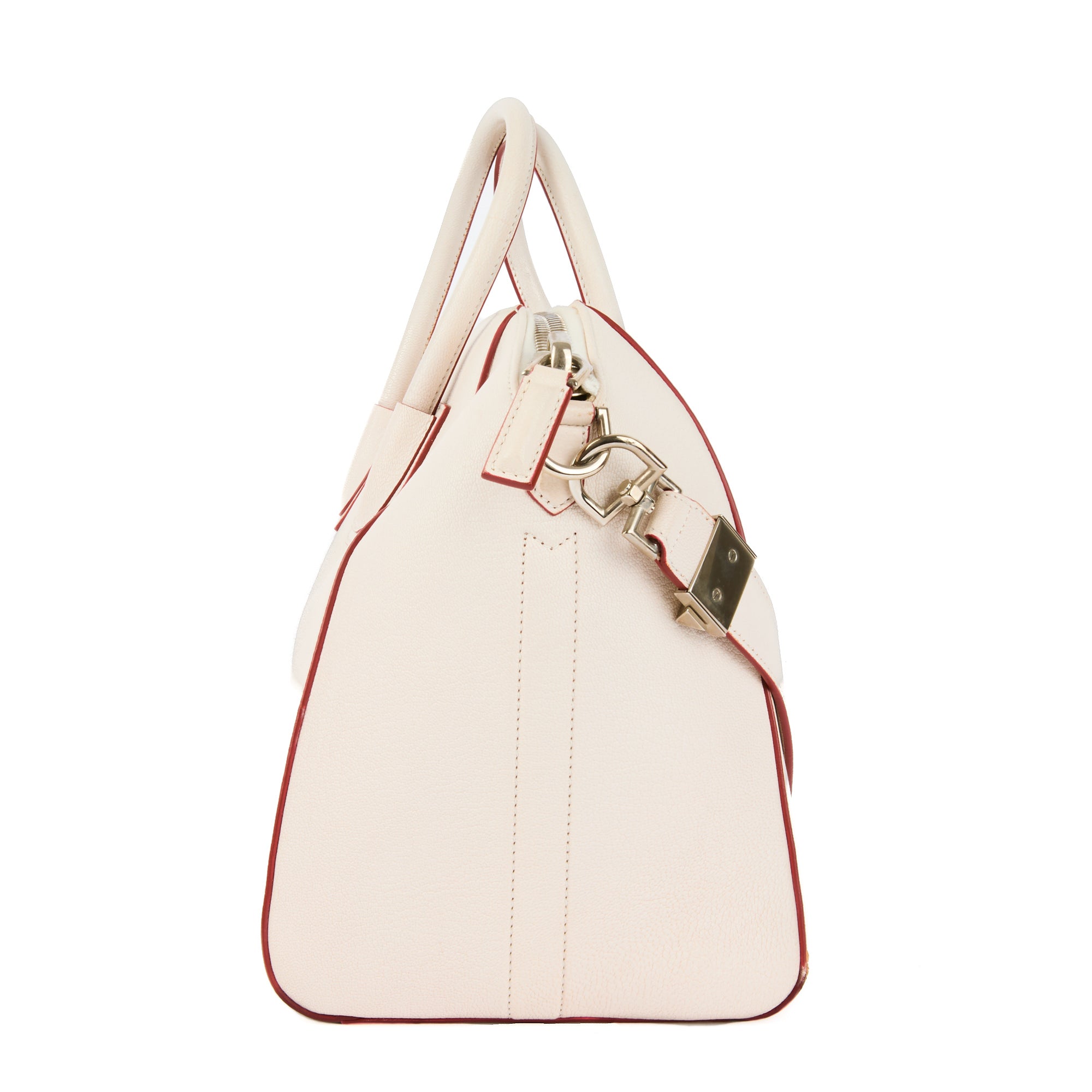 GIVENCHY - Sac bandoulière Antigona GM cuir blanc - Handbag