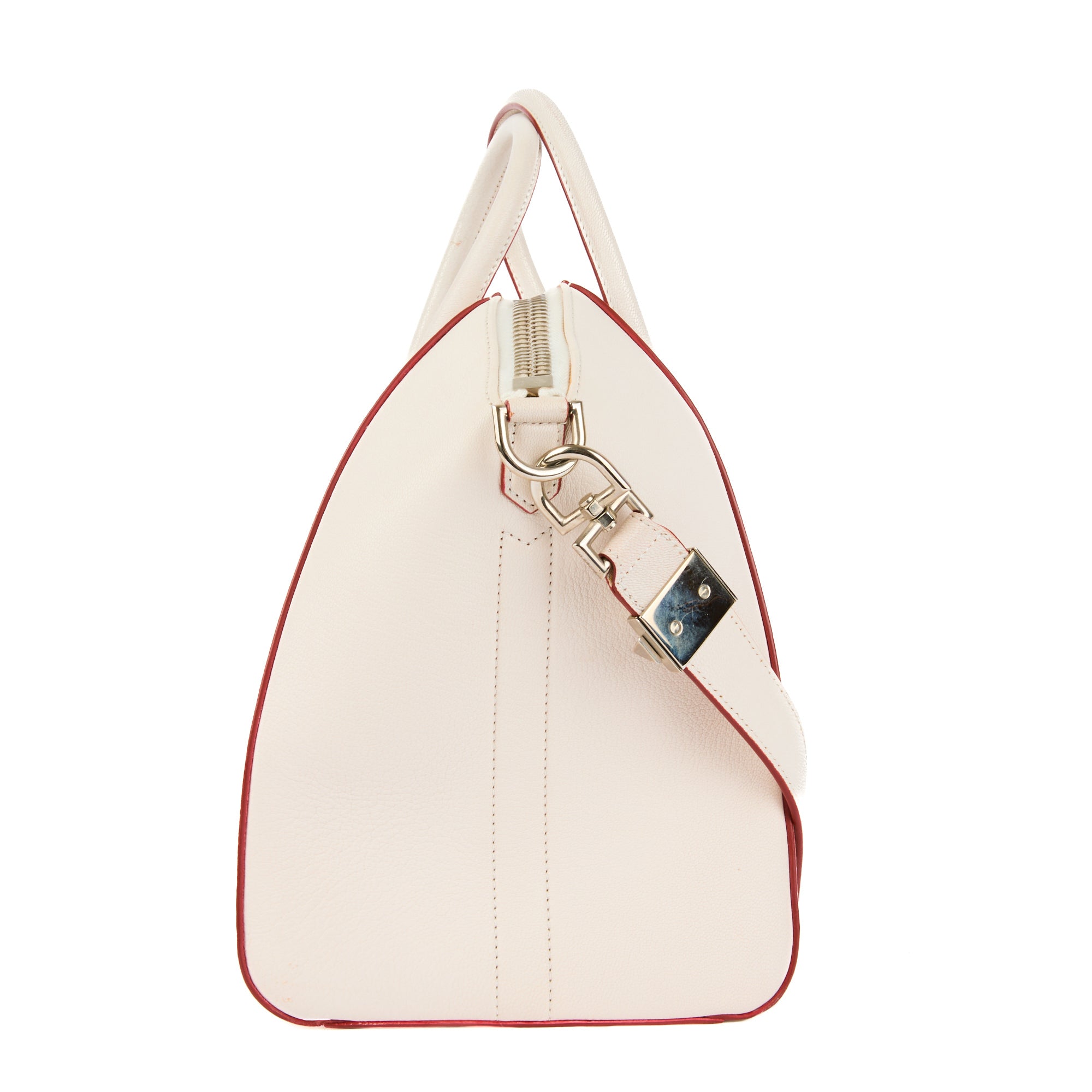 GIVENCHY - Sac bandoulière Antigona GM cuir blanc - Handbag