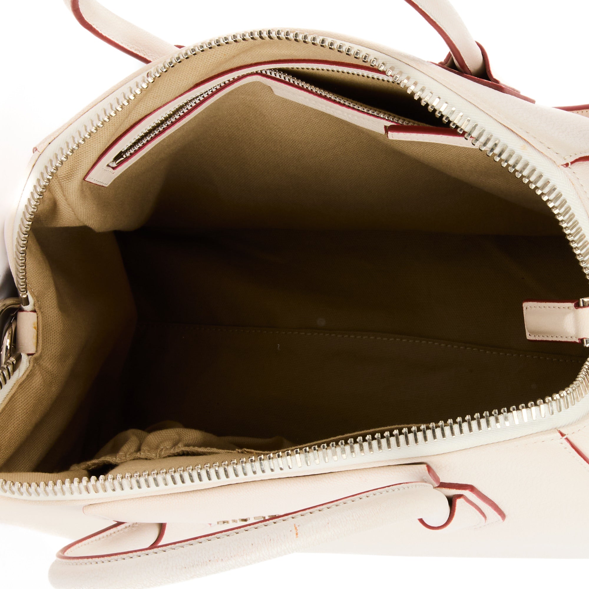 GIVENCHY - Sac bandoulière Antigona GM cuir blanc - Handbag