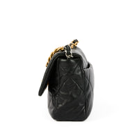 CHANEL - Sac bandoulière 19 Small cuir noir - HandBag