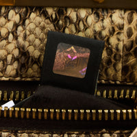 FENDI - Sac à main Peekaboo Medium cuir taupe - Handbag