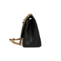 CHANEL - Sac Bandoulière 2.55 Jumbo cuir noir - Handbag
