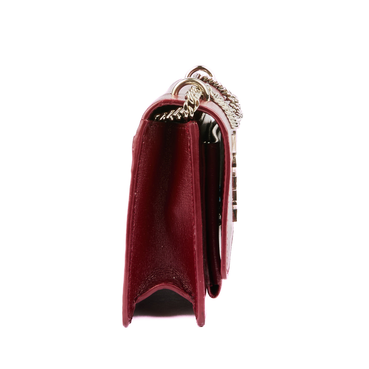SAINT LAURENT - Sac bandoulière Mini Sunset cuir rouge - Handbag