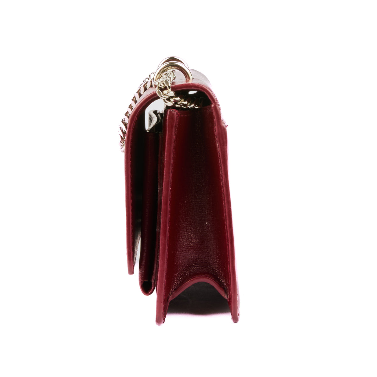 SAINT LAURENT - Sac bandoulière Mini Sunset cuir rouge - Handbag