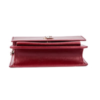 SAINT LAURENT - Sac bandoulière Mini Sunset cuir rouge - Handbag