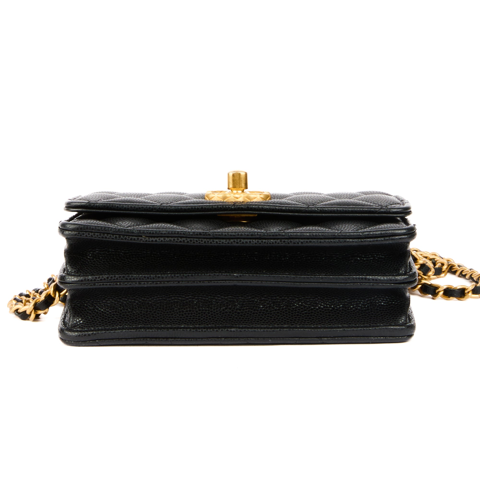 CHANEL - Sac bandoulière Mini Wallet On Chain cuir cuir caviar - Handbag