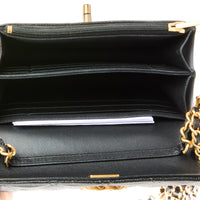 CHANEL - Sac bandoulière Mini Wallet On Chain cuir cuir caviar - Handbag