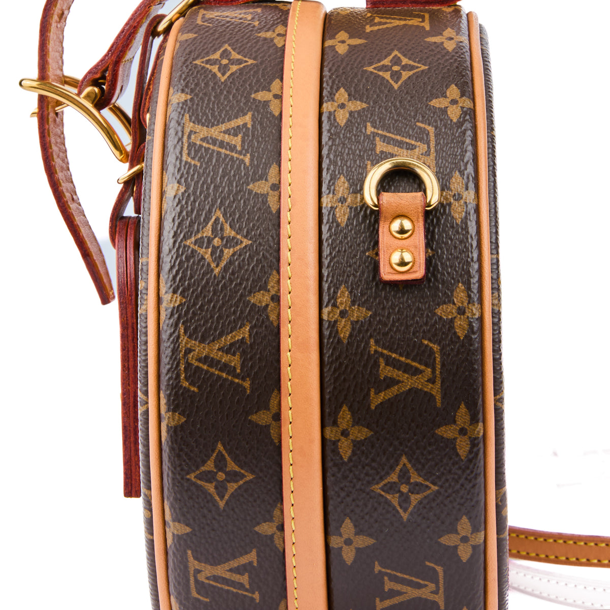 LOUIS VUITTON - Sac bandoulière Boite à Chapeau toile Monogramme - Handbag