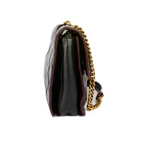 CHANEL - Sac bandoulière Jumbo Timeless Classique cuir noir matelassé - Handbag