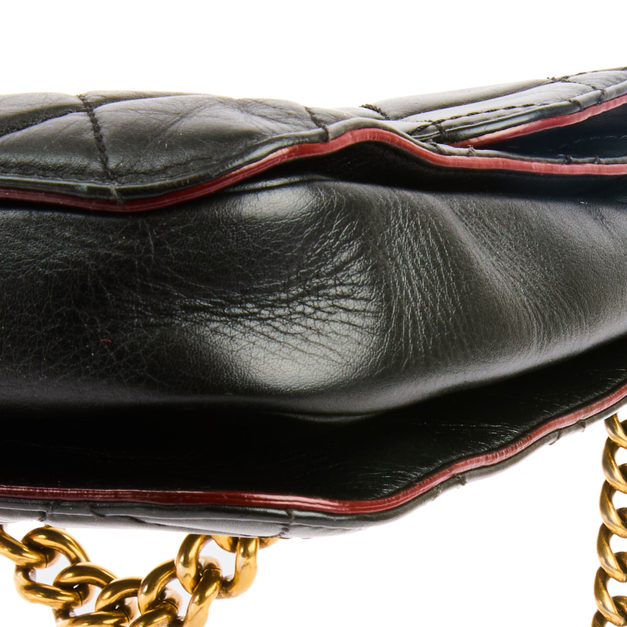 CHANEL - Sac bandoulière Jumbo Timeless Classique cuir noir matelassé - Handbag