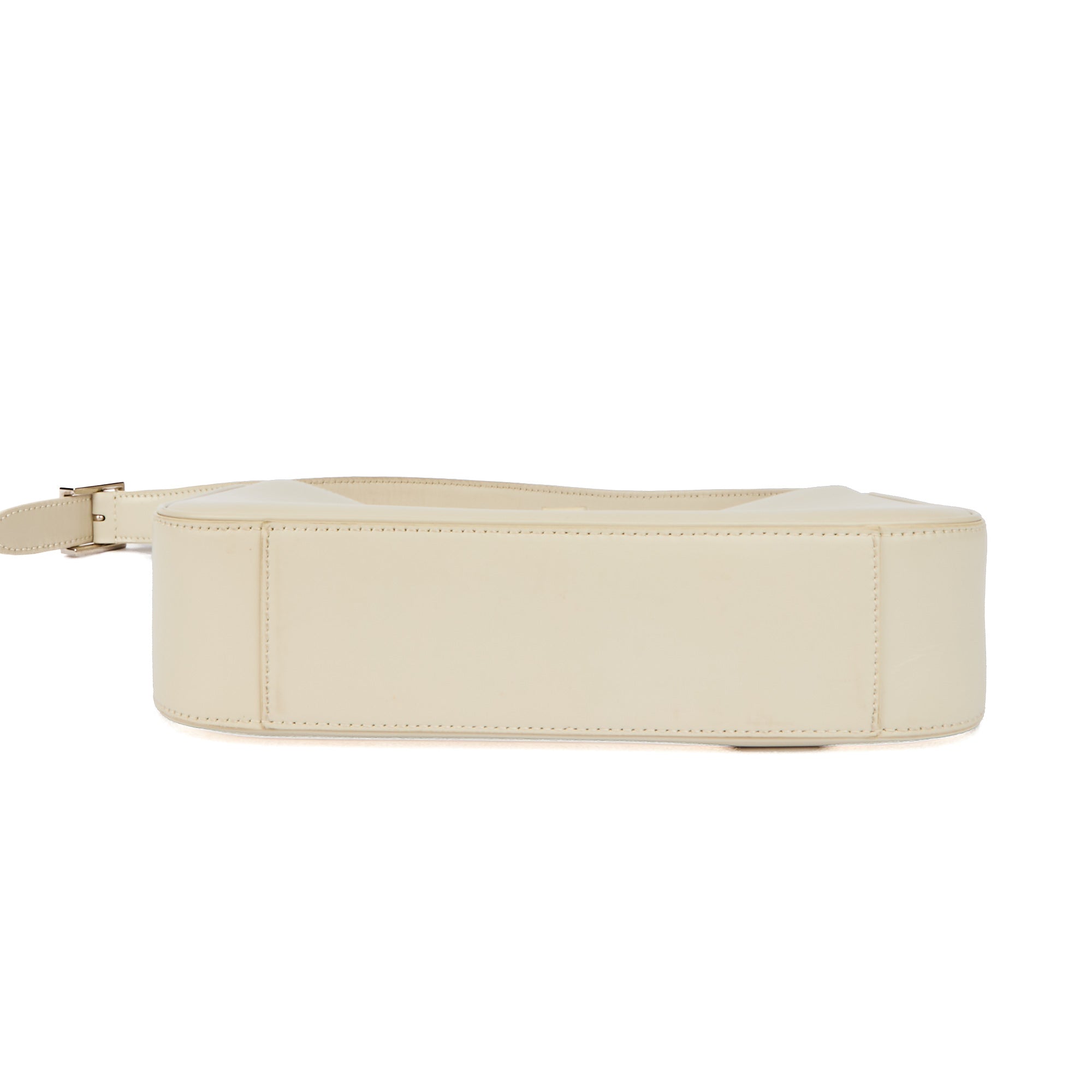 SAINT LAURENT - Sac à main Hobo 5 à 7 cuir gris - Handbag