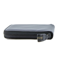 FERRAGAMO - Portefeuille cuir brillant noir - wallet