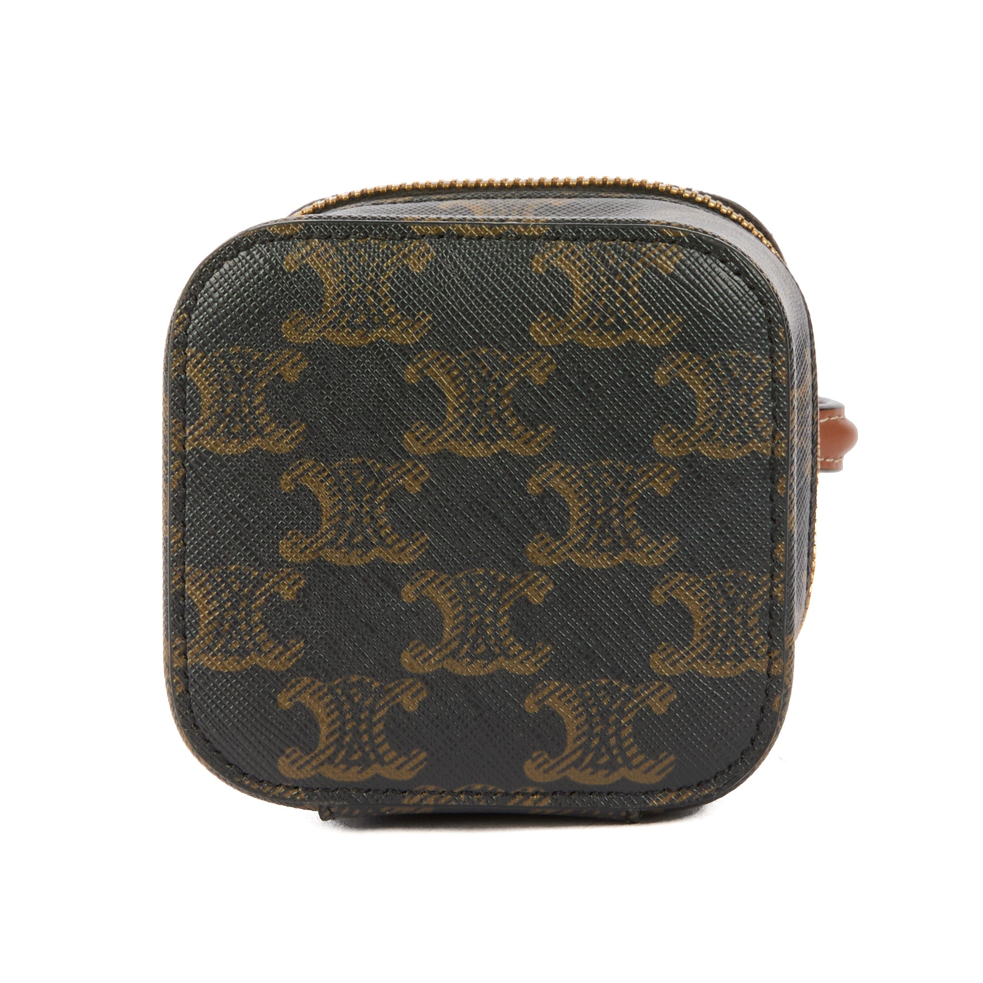 CELINE - Sac à main Mini Vanity toile Triomphe - Handbag
