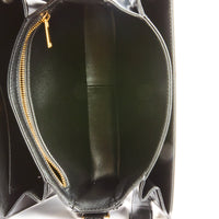 CELINE - Sac bandoulière Triomphe Classique Medium en cuir noir - Handbag
