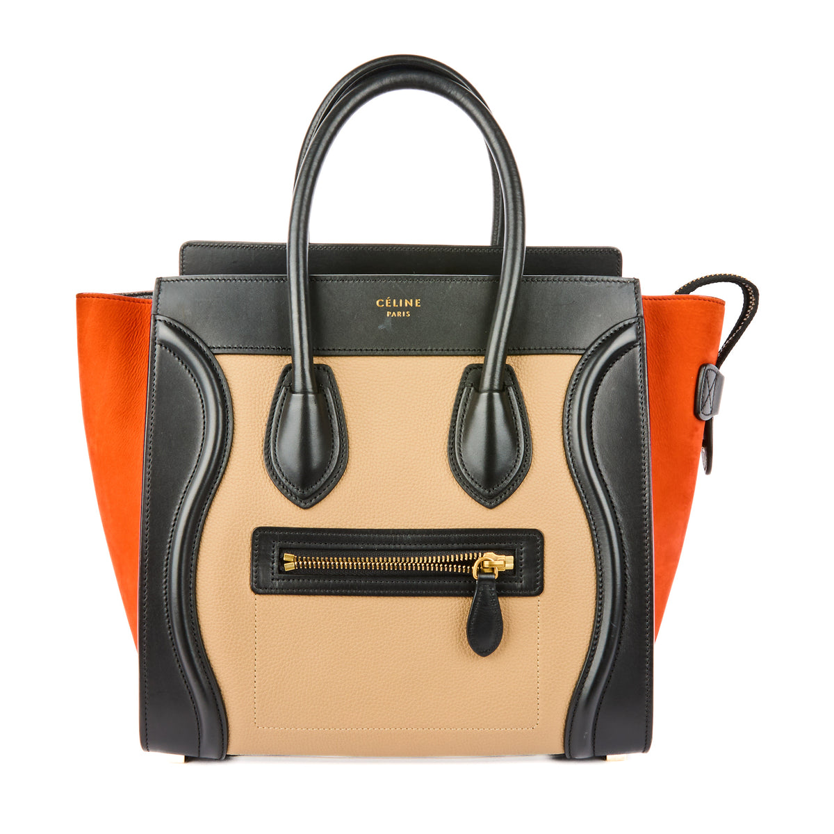 CELINE - Sac à main Luggage Tricolore - Handbag