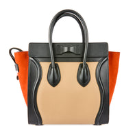 CELINE - Sac à main Luggage Tricolore - Handbag