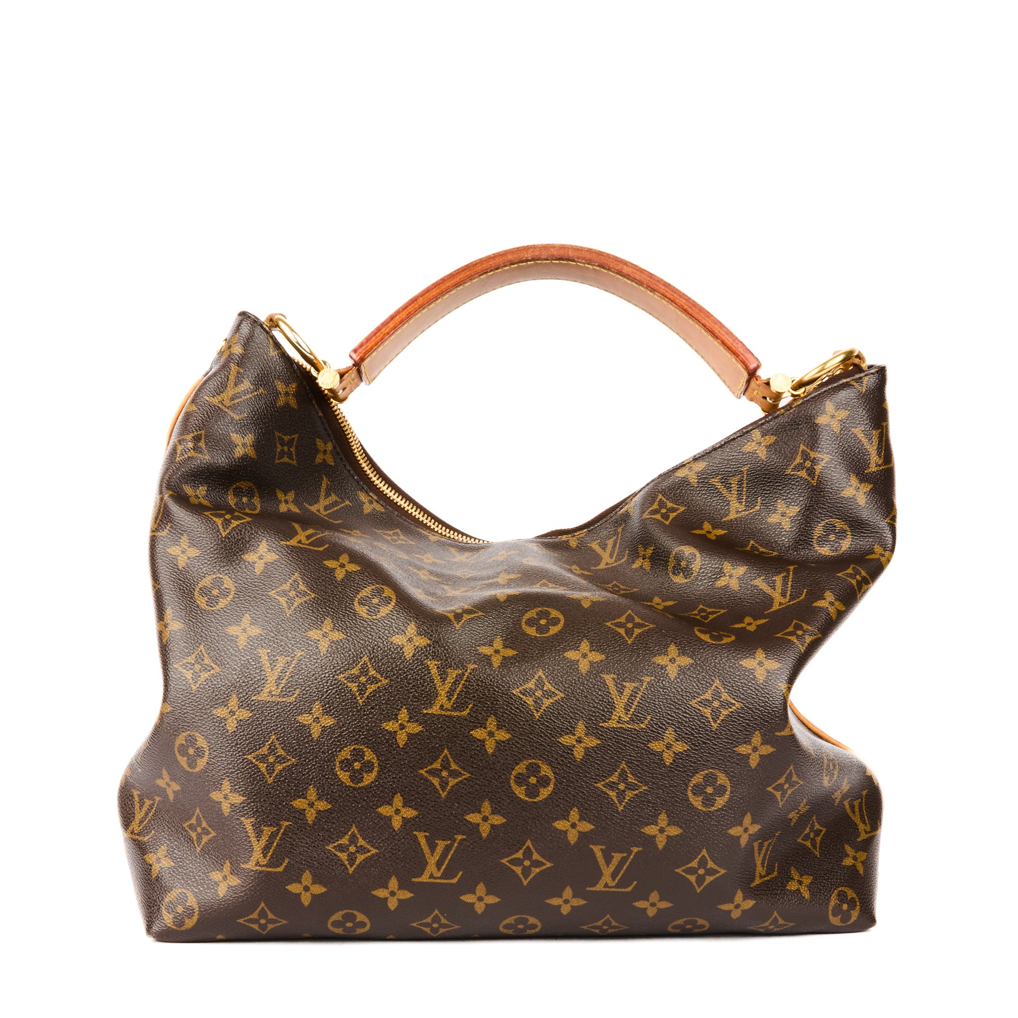 LOUIS VUITTON - Sac à main Sully MM toile Monogramme - Handbag