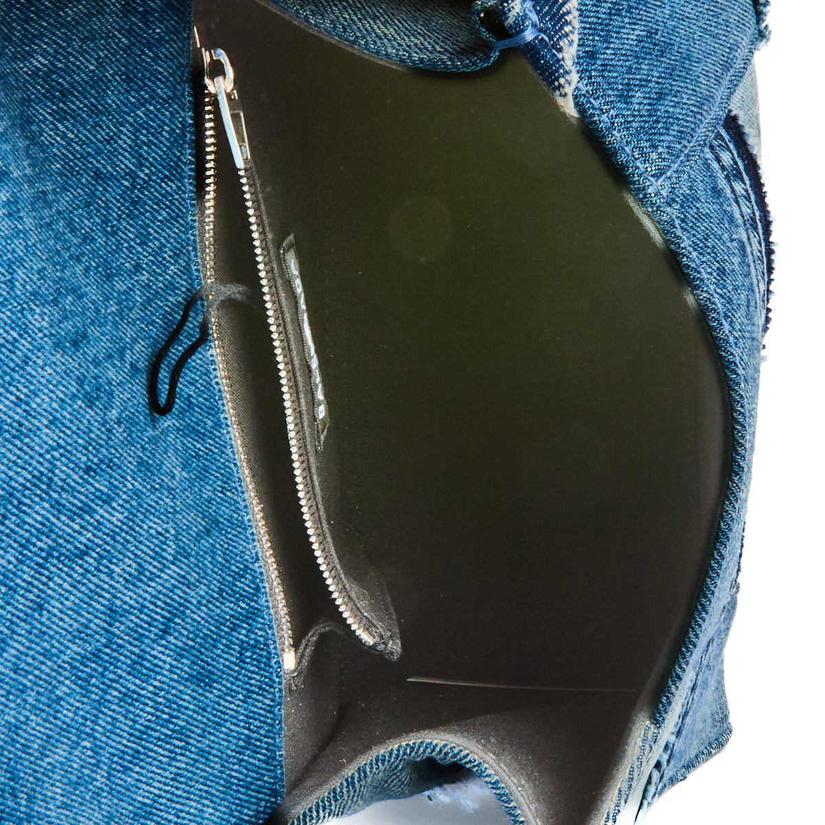 BALENCIAGA - Sac à main petit Hourglass denim - Handbag