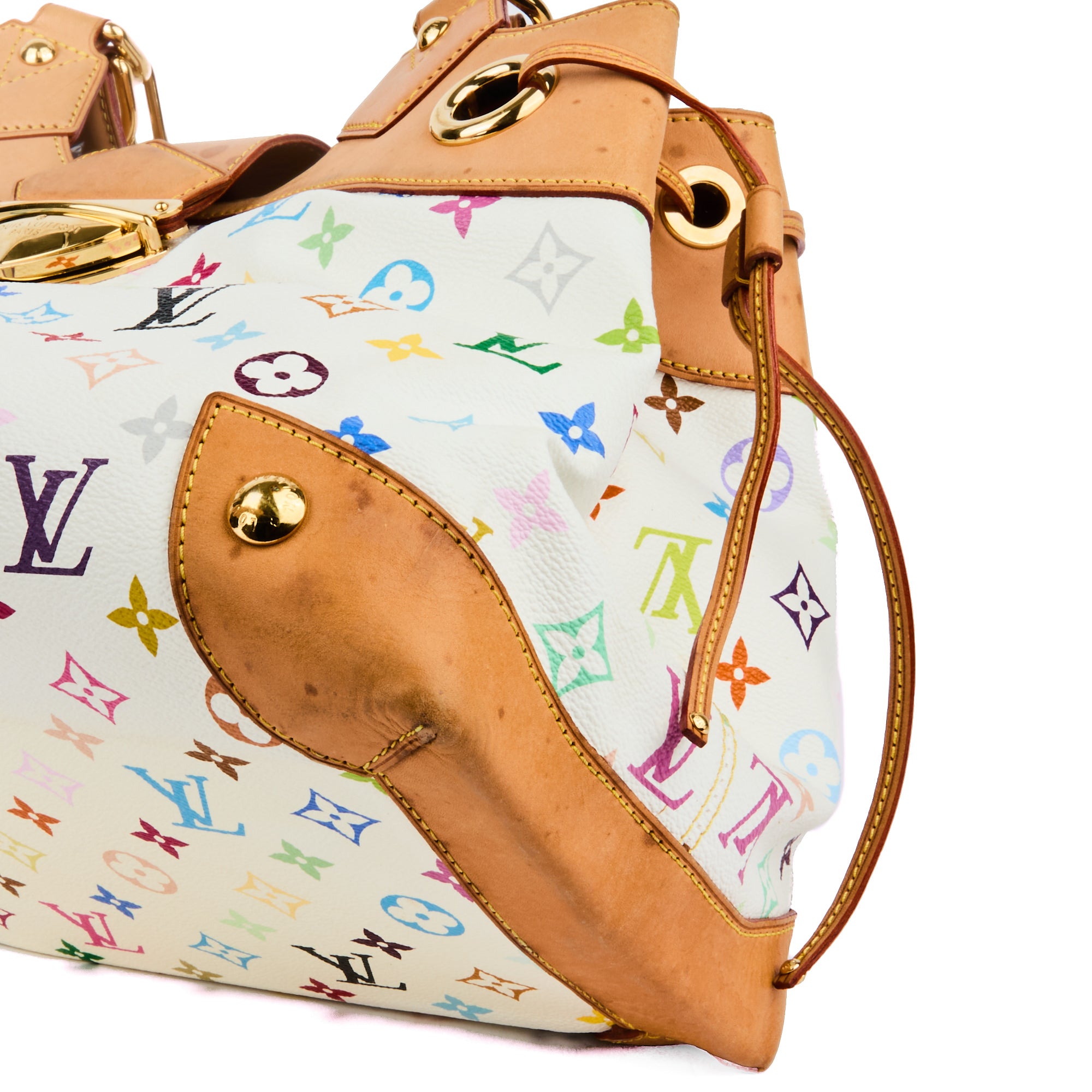 LOUIS VUITTON - Sac à main Ursula toile Murakami multicolore - Handbag