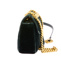 GUCCI - Sac Marmont petit format velours noir - Handbag