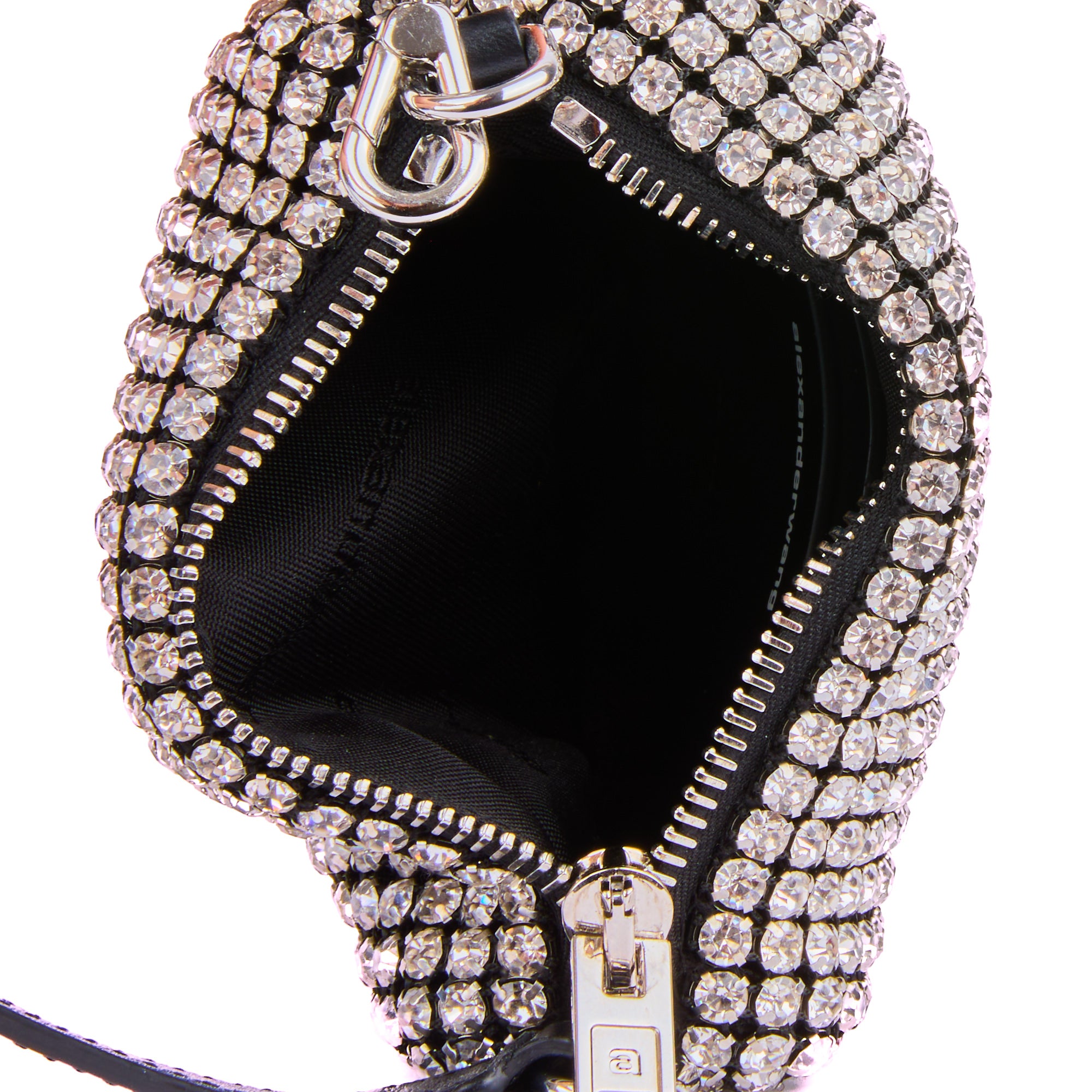 ALEXANDER WANG - Sac à main Heiress strass - Handbag