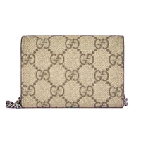 GUCCI - Micro wallet on chain Dionysus toile GG - Handbag