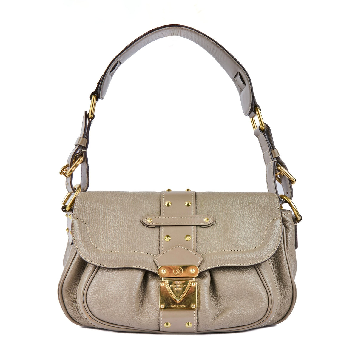 LOUIS VUITTON - Grey Suhali leather handbag - Handbag