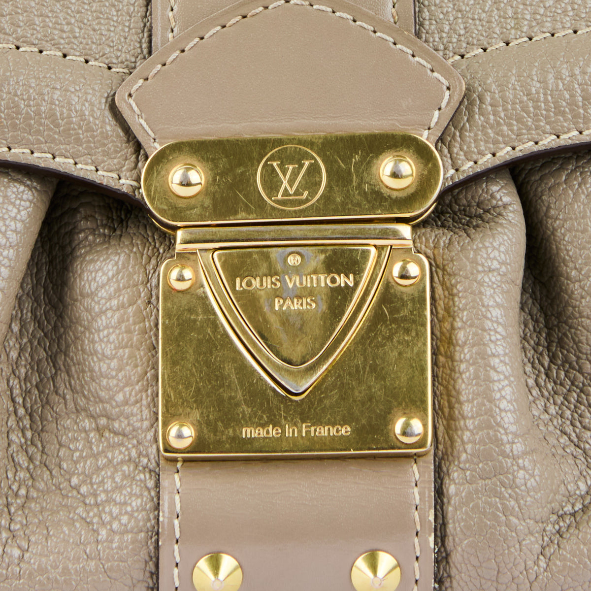 LOUIS VUITTON - Grey Suhali leather handbag - Handbag