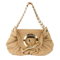 DIOR - Sac à main Jazz Club cuir beige - Handbag